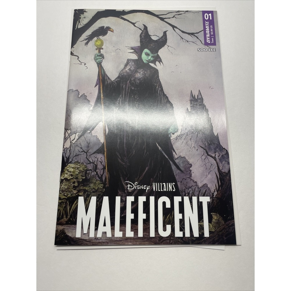 Disney Villains Maleficent #1 Signed By Johnny Desjardins With COA 1000 - Picture 3 of 12